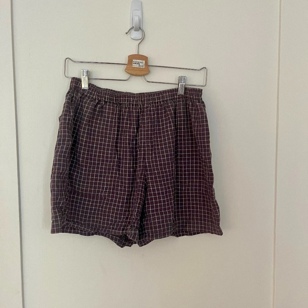 Arthur Apparel gingham shorts